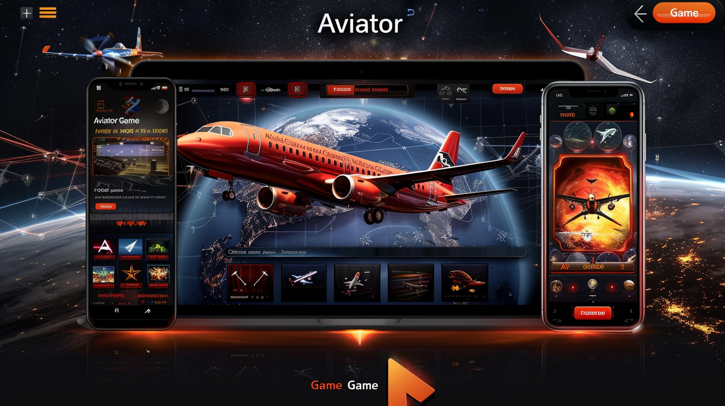 7u777 Aviator interface displayed on a tablet and smartphone.